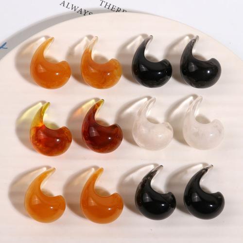 Hair Accessories DIY Findings, Resin, more colors for choice, 27x18mm, Sold By PC