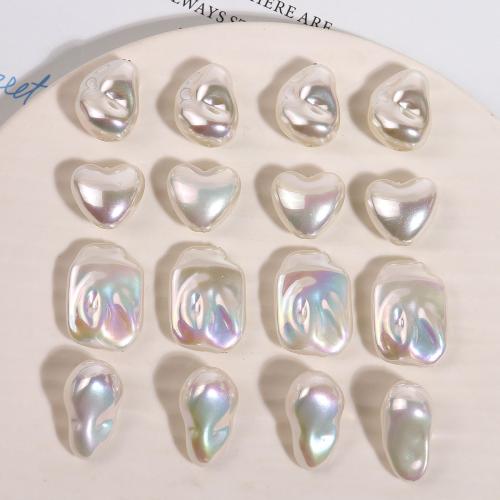 Hair Accessories DIY Findings Plastic Pearl white Sold By PC