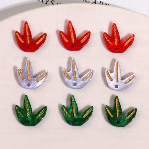 Acrylic Pendants, DIY, more colors for choice, 14x14mm, 100PCs/Bag, Sold By Bag