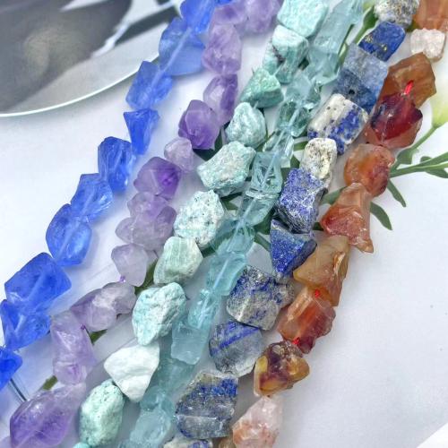 Gemstone Jewelry Beads, Natural Stone, DIY & different materials for choice, more colors for choice, 10x15mm, Approx 27PCs/Strand, Sold By Strand