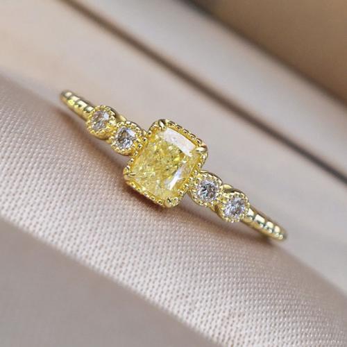 Cubic Zirconia Micro Pave Brass Ring, different size for choice & micro pave cubic zirconia & for woman, Sold By PC