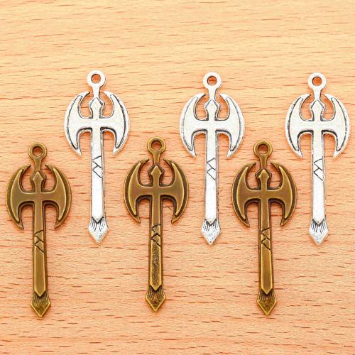 Tibetan Style Pendants, plated, DIY, more colors for choice, 37x14mm, 100PCs/Bag, Sold By Bag