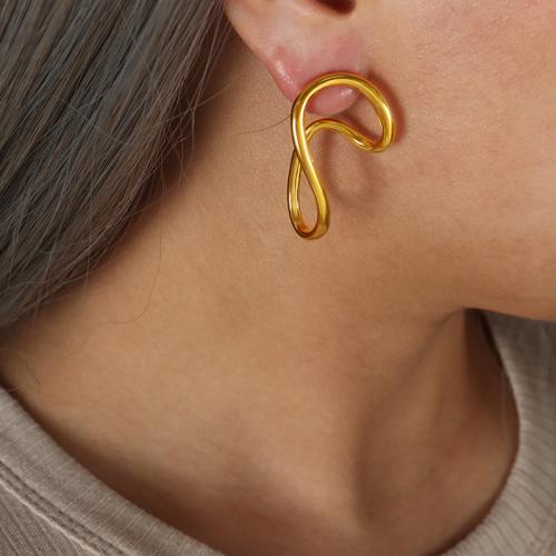 Boucle d'oreille de gaujon en acier inoxydable, Acier inoxydable 304, pour femme, plus de couleurs à choisir, protéger l'environnement, sans nickel, plomb et cadmium, Vendu par paire