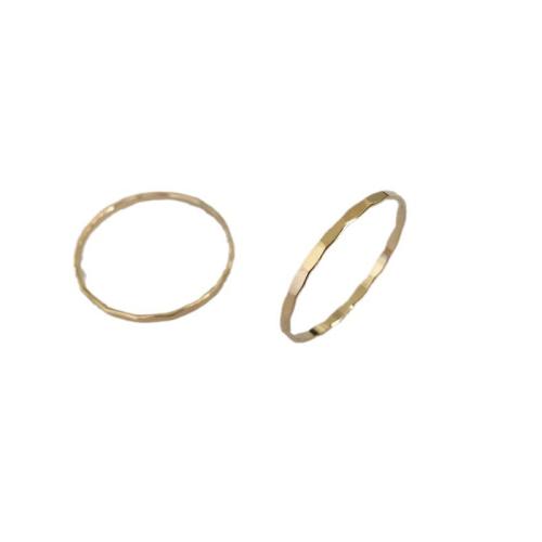 Gold Filled Finger Ring, 14K gold-filled, different size for choice & for woman, US Ring Size:5-9, Sold By PC