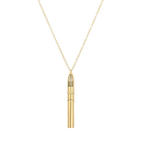 304 Stainless Steel Perfume Bottle Necklace, with 5cm extender chain, fashion jewelry & for woman, more colors for choice, Length:Approx 55 cm, Sold By PC