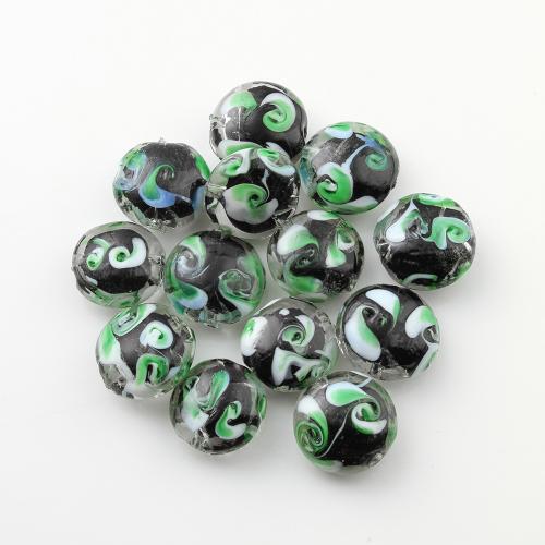 Perles murano faites à la main , chalumeau, DIY, plus de couleurs à choisir, 19mm, Vendu par PC