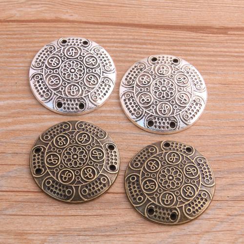 Tibetan Style Connector, plated, DIY & 2/2 loop, more colors for choice, nickel, lead & cadmium free, 37mm, Approx 100PCs/Bag, Sold By Bag