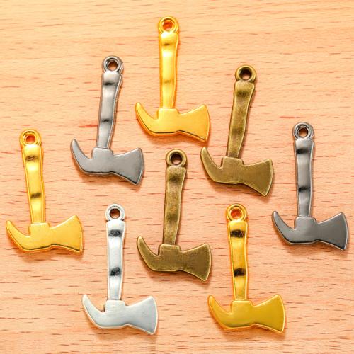 Zinc Alloy Tool Pendants Axe plated DIY Sold By Bag