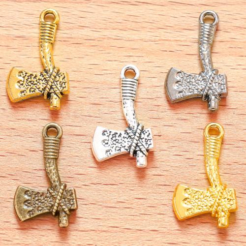 Zinc Alloy Tool Pendants Axe plated DIY Sold By Bag