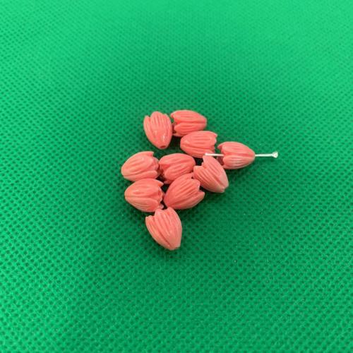 Natural Freshwater Shell Beads, Flower Bud, DIY, more colors for choice, 8x10mm, 10PCs/Bag, Sold By Bag