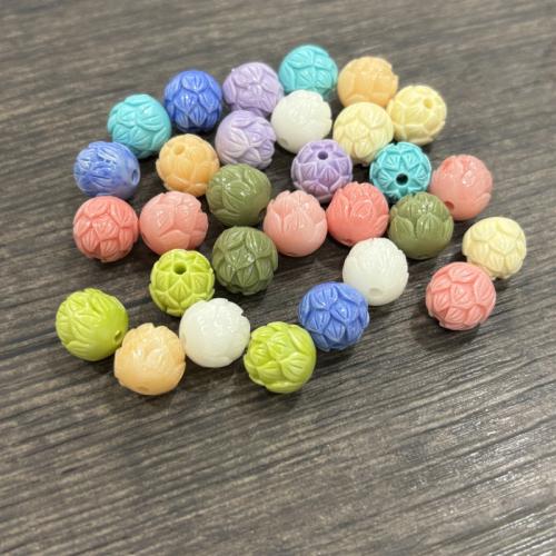 Natural Freshwater Shell Beads, Shell Powder, Flower, DIY, more colors for choice, 12mm, 10PCs/Bag, Sold By Bag