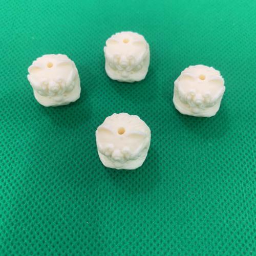 Natural Freshwater Shell Beads, Shell Powder, Dragon, DIY & different size for choice, white, Sold By PC