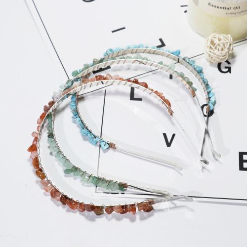 Hair Bands, Quartz, for woman, more colors for choice, 145x130mm, Sold By PC