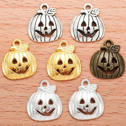 Tibetan Style Pendants, Pumpkin, plated, DIY, more colors for choice, 18x16mm, 100PCs/Bag, Sold By Bag