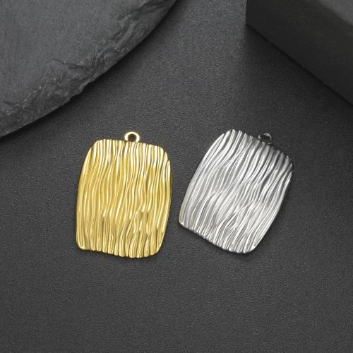 Stainless Steel Pendants, 304 Stainless Steel, DIY, more colors for choice, 23x17mm, Sold By PC