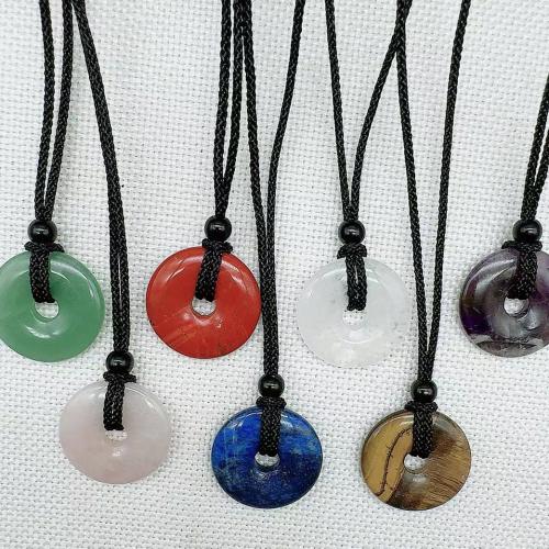 Gemstone Pendants Jewelry, Natural Stone, DIY & different materials for choice, more colors for choice, 25x25x5mm, Sold By PC