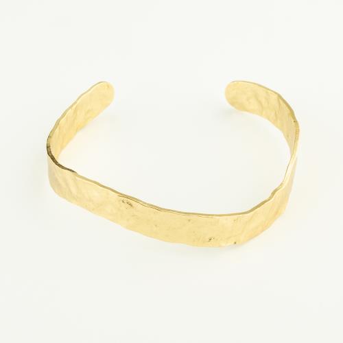 Brass Bracelet & Bangle, gold color plated, for woman, nickel, lead & cadmium free, 58x55x9mm, Sold By PC