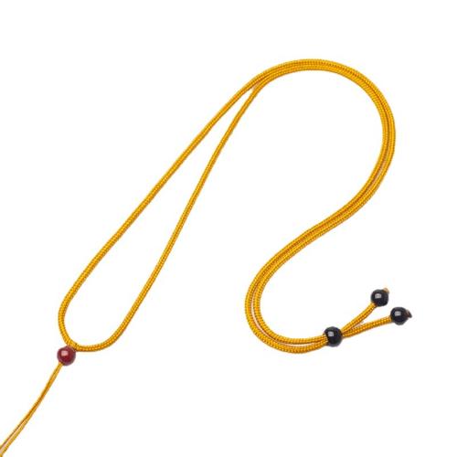 Cordon collier de mode, cordon de polyester, fait à la main, Réglable & unisexe, plus de couleurs à choisir, Longueur:Environ 64 cm, Vendu par PC