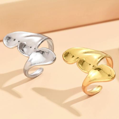 Stainless Steel Finger Ring, 304 Stainless Steel, fashion jewelry & for woman, more colors for choice, US Ring Size:7, Sold By PC