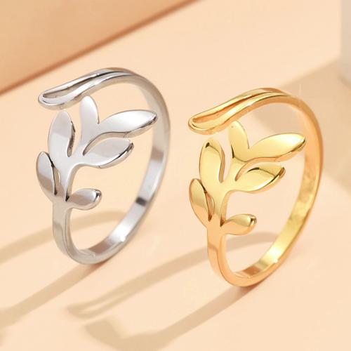 Stainless Steel Finger Ring, 304 Stainless Steel, fashion jewelry & for woman, more colors for choice, US Ring Size:7, Sold By PC