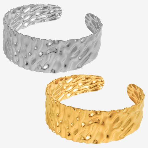 Stainless Steel Bangle, 304 Stainless Steel, Vacuum Ion Plating, fashion jewelry & for woman, more colors for choice, 21mm, Inner Diameter:Approx 56mm, Sold By PC