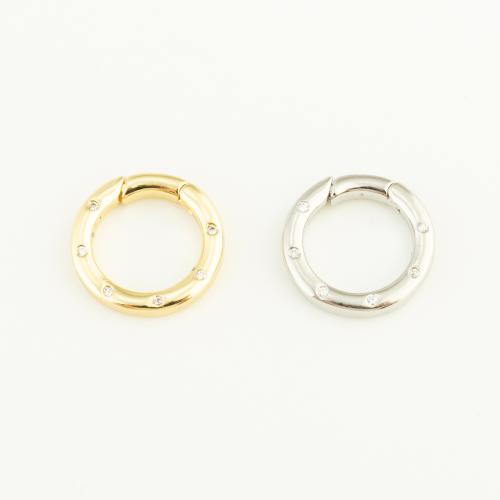 Brass Snap Clasp, Round, plated, random style & DIY, nickel, lead & cadmium free, 13x13x2mm, Sold By PC