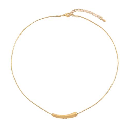 Brass Necklace, with 1.97 Inch extender chain, plated, fashion jewelry & for woman, more colors for choice, Sold By PC