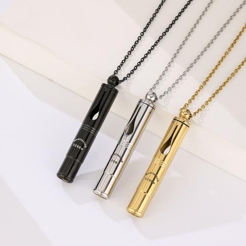 Stainless Steel Jewelry Necklace, 304 Stainless Steel, with 5cm extender chain, fashion jewelry & Unisex, more colors for choice, Length:Approx 55 cm, Sold By PC