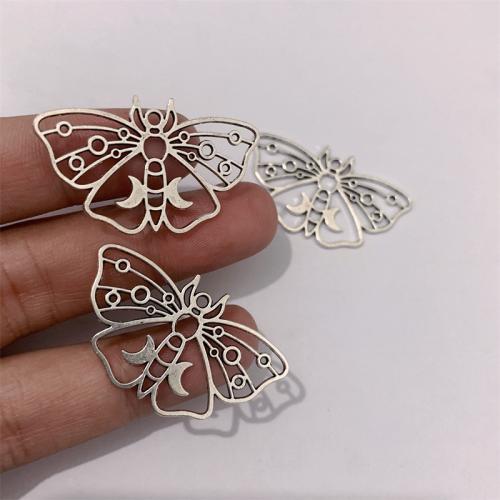 Tibetan Style Animal Pendants, Insect, antique silver color plated, DIY, 36x22mm, 100PCs/Bag, Sold By Bag