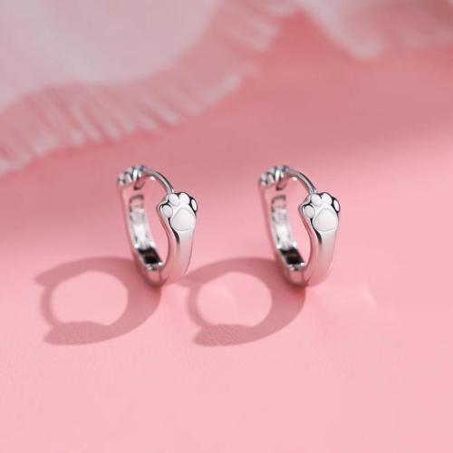 925 Sterling Silver Lever Back Earring, fashion jewelry & for woman, 13mm, Sold By Pair