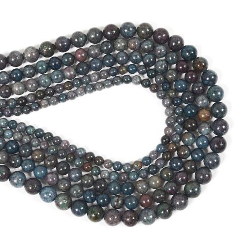 Gemstone Jewelry Beads, Natural Stone, Round, DIY & different size for choice, mixed colors, Sold By Strand