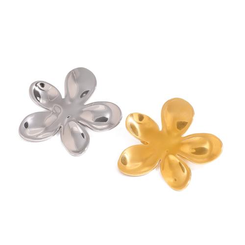 Fashion Brooch Jewelry, 304 Stainless Steel, Flower, plated, fashion jewelry & Unisex, more colors for choice, Sold By PC