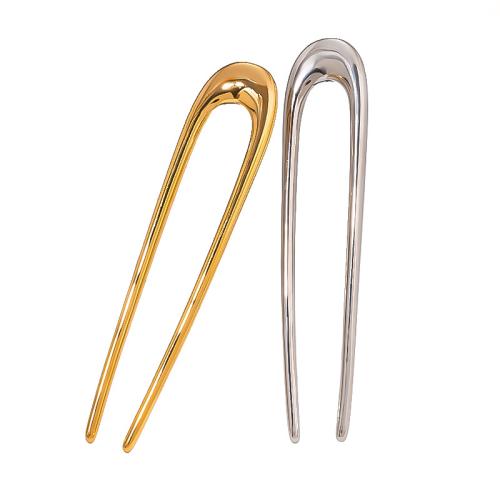 Hair Stick, 304 Stainless Steel, plated, fashion jewelry & for woman, more colors for choice, Sold By PC