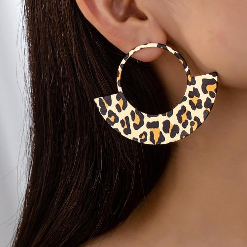 Tibetan Style Stud Earring, plated, for woman, gold, Sold By Pair