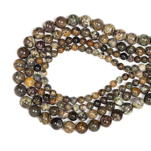 Gemstone Jewelry Beads, Opal, Round, DIY & different size for choice, mixed colors, Sold By Strand