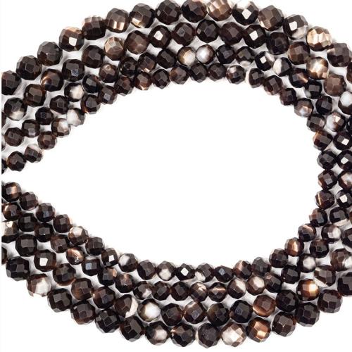 Black Shell Beads, DIY & different size for choice, mixed colors, Sold By Strand