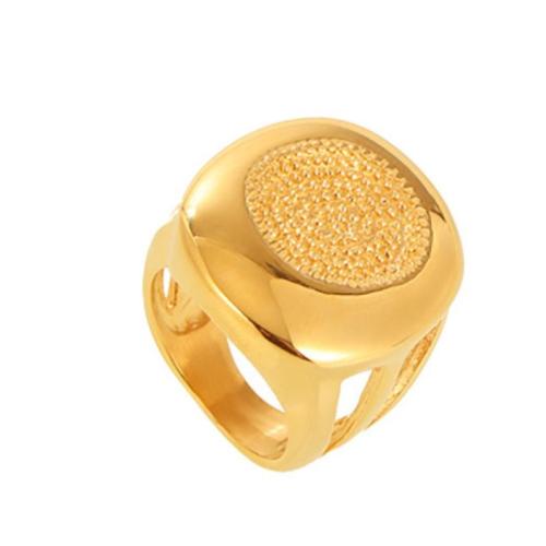 Titanium Steel Finger Ring, plated, fashion jewelry & different size for choice & for woman, more colors for choice, Sold By PC