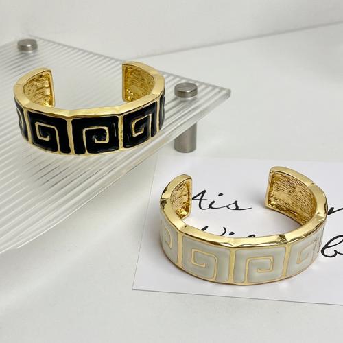 Tibetan Style Bangle, plated, fashion jewelry & for woman & enamel, more colors for choice, Diameter: about 5.6cm, width: about 2cm., Sold By PC