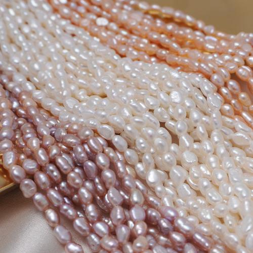 Keshi Cultured Freshwater Pearl Beads, DIY, more colors for choice, 4-4.5mm, Sold Per Approx 36 cm Strand