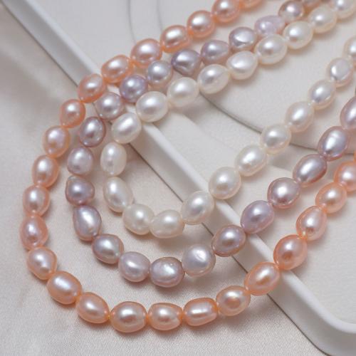 Keshi Cultured Freshwater Pearl Beads, DIY, more colors for choice, 9-10mm, Sold Per Approx 35-36 cm Strand