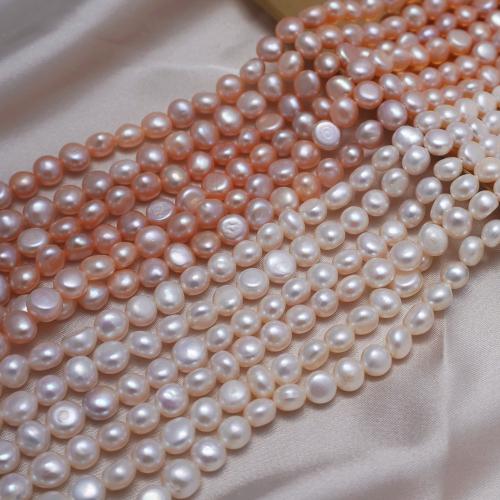 Keshi Cultured Freshwater Pearl Beads, DIY, more colors for choice, 6-7mm, Sold Per Approx 36 cm Strand