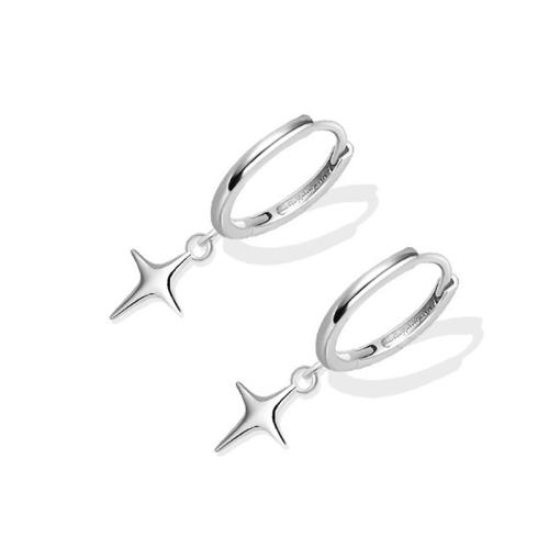 Argent sterling 925 boucle d'oreille leverback, bijoux de mode & pour femme, 12.85x12mm, Vendu par paire