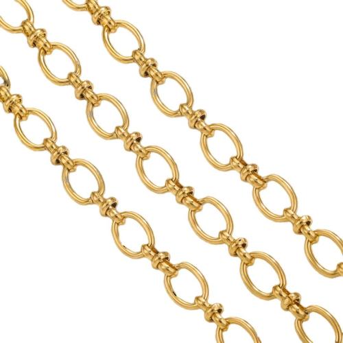 Stainless Steel Jewelry Chain, 304 Stainless Steel, DIY, more colors for choice, 5m/Bag, Sold By Bag