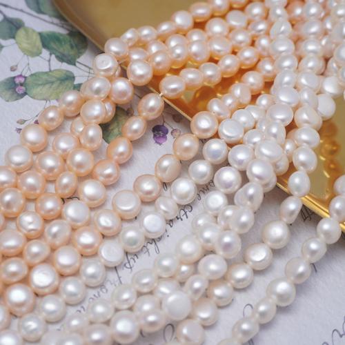 Keshi Cultured Freshwater Pearl Beads, DIY, more colors for choice, 7-8mm, Sold Per Approx 36-37 cm Strand