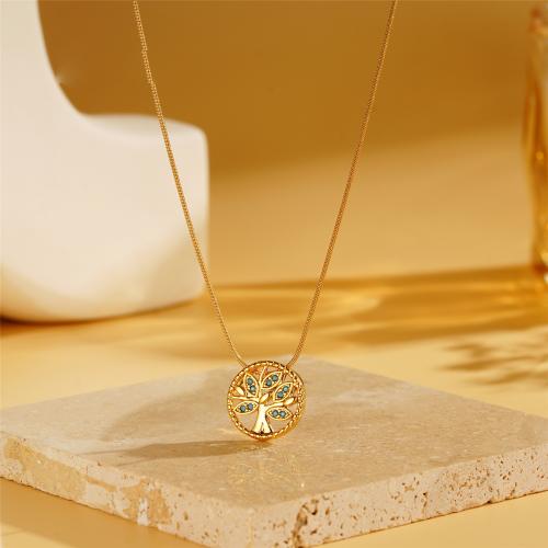 Ensembles de bijoux en zircon cubique en acier inoxydable, Acier inoxydable 304, Placage, styles différents pour le choix & pavé de micro zircon & pour femme & émail, doré, Vendu par PC