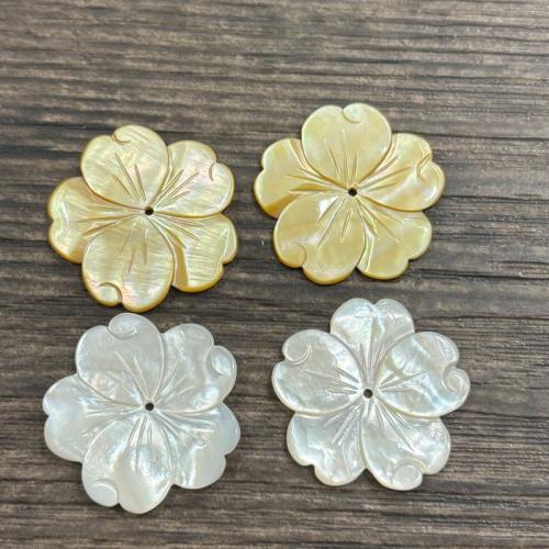 Natural Freshwater Shell Beads, Flower, DIY & different size for choice, more colors for choice, Sold By PC