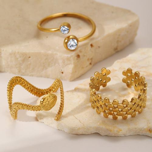 304 Edelstahl Ring Set, drei Stücke & Modeschmuck & für Frau, keine, verkauft von setzen