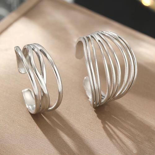 304 Stainless Steel Ring Set, 2 pieces & fashion jewelry & for woman, more colors for choice, Sold By Set