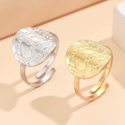 Stainless Steel Finger Ring, 304 Stainless Steel, fashion jewelry & for woman, more colors for choice, US Ring Size:7, Sold By PC