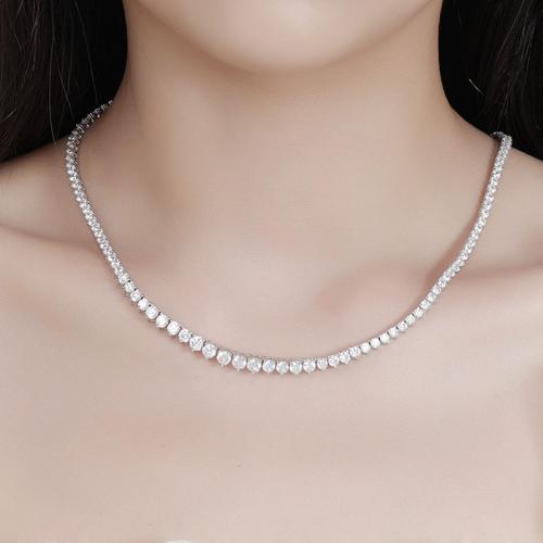 Plata de ley 925 collar, diferentes materiales para la opción & diverso tamaño para la opción & para mujer, Vendido por UD